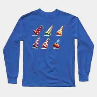 Birthday Hat Set Long Sleeve T-Shirt